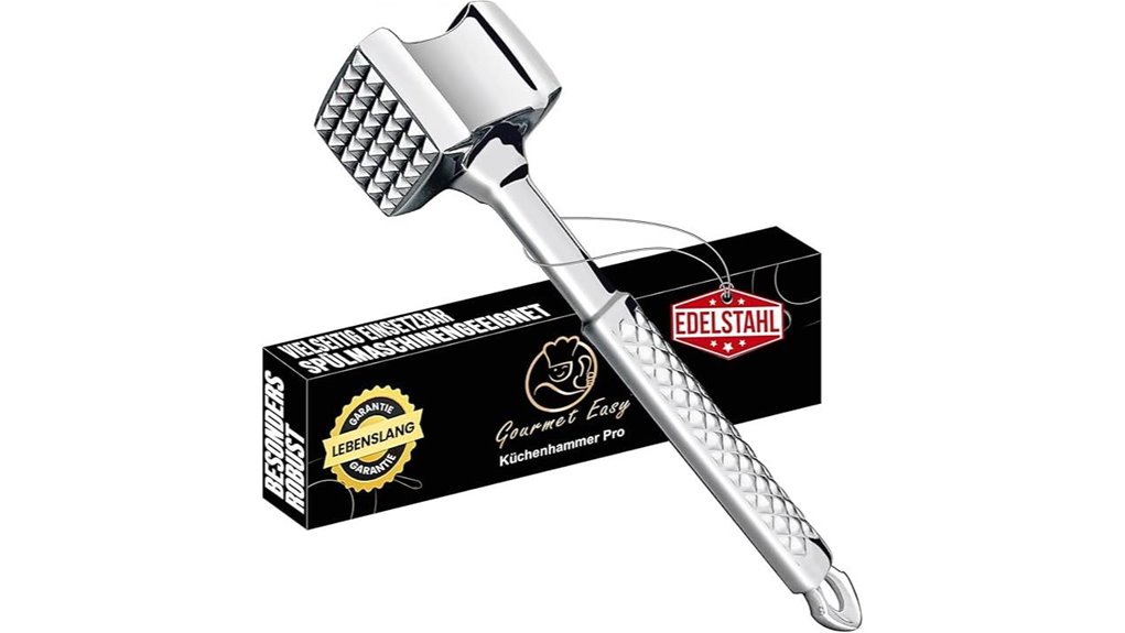 stainless steel dual sided mallet