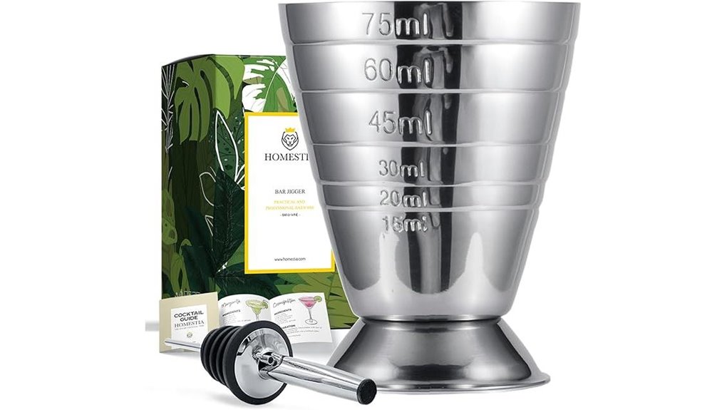 stainless steel measuring cup set