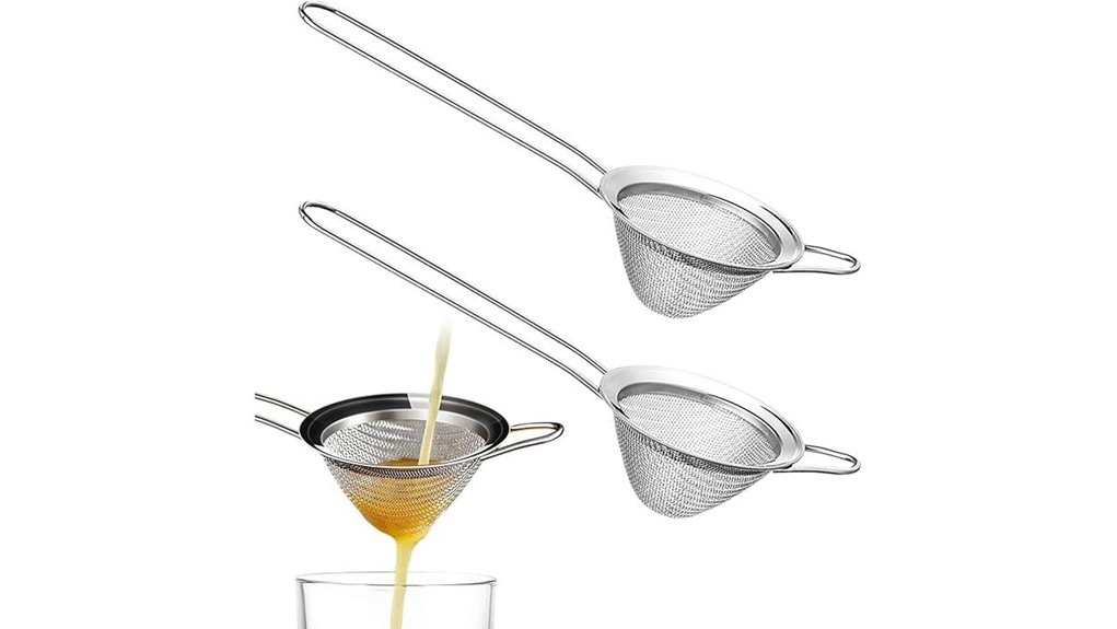 stainless steel mesh strainer