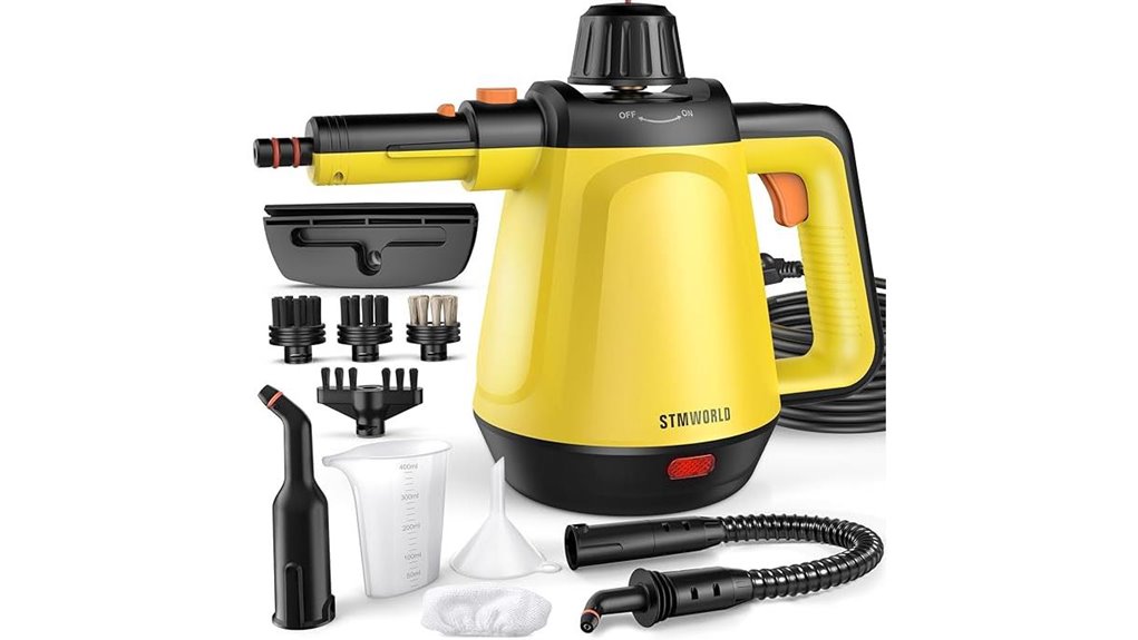 steam cleaner with ten tools
