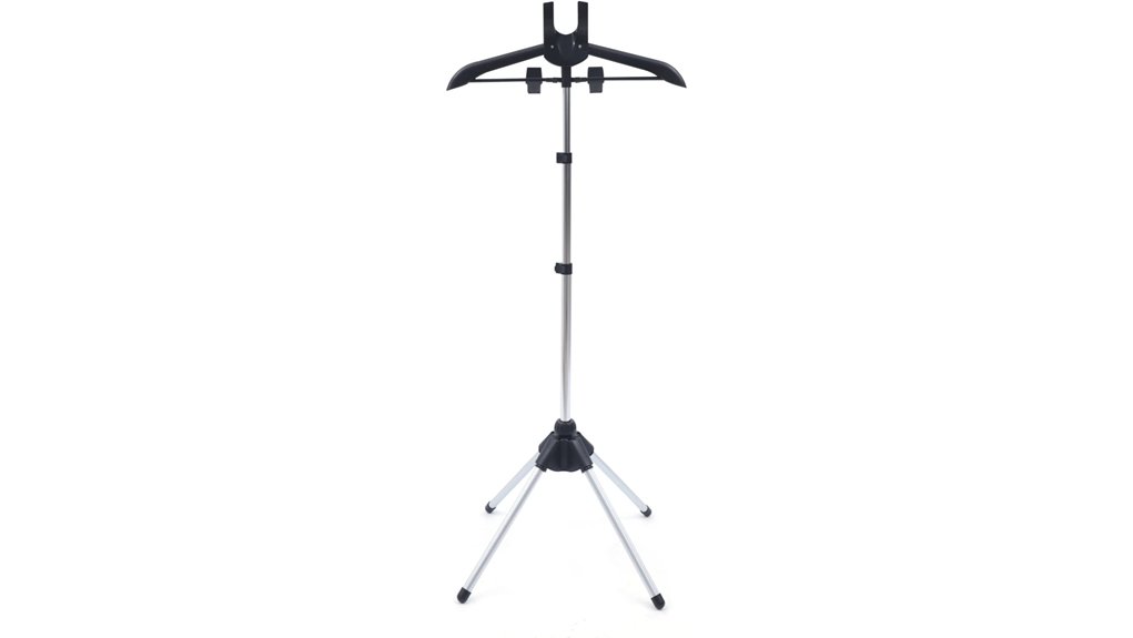steamer stand with hanger