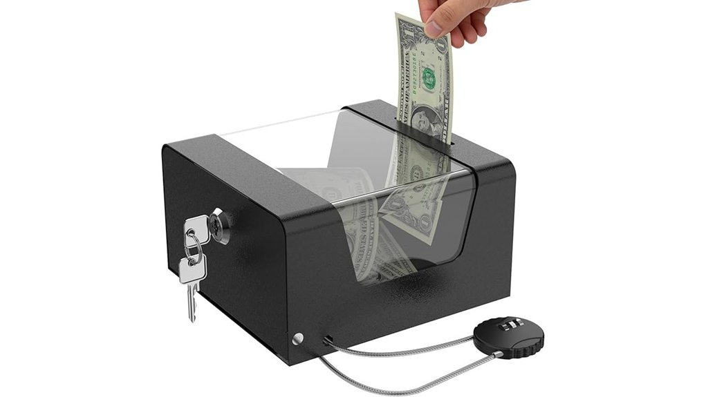 steel tip lock box