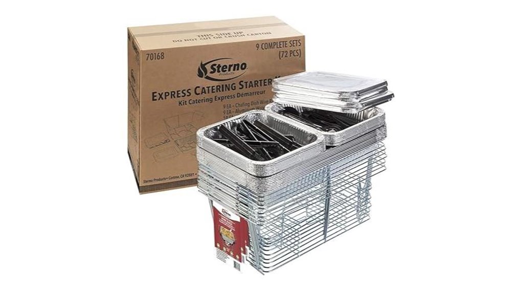 sterno chafing dish buffet set