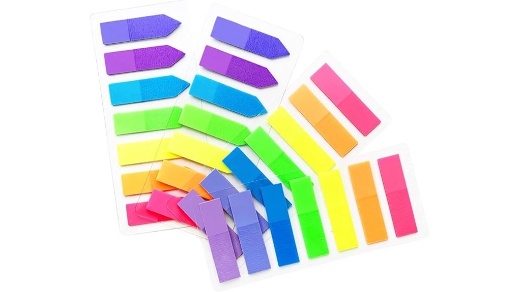 sticky page index flagtabs