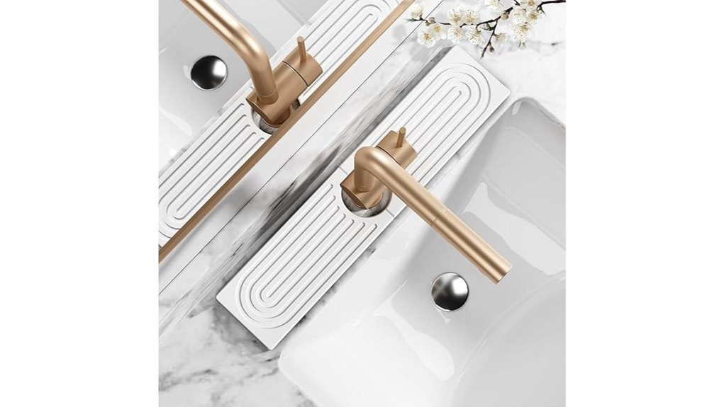 stone faucet mat quick dry diatomite