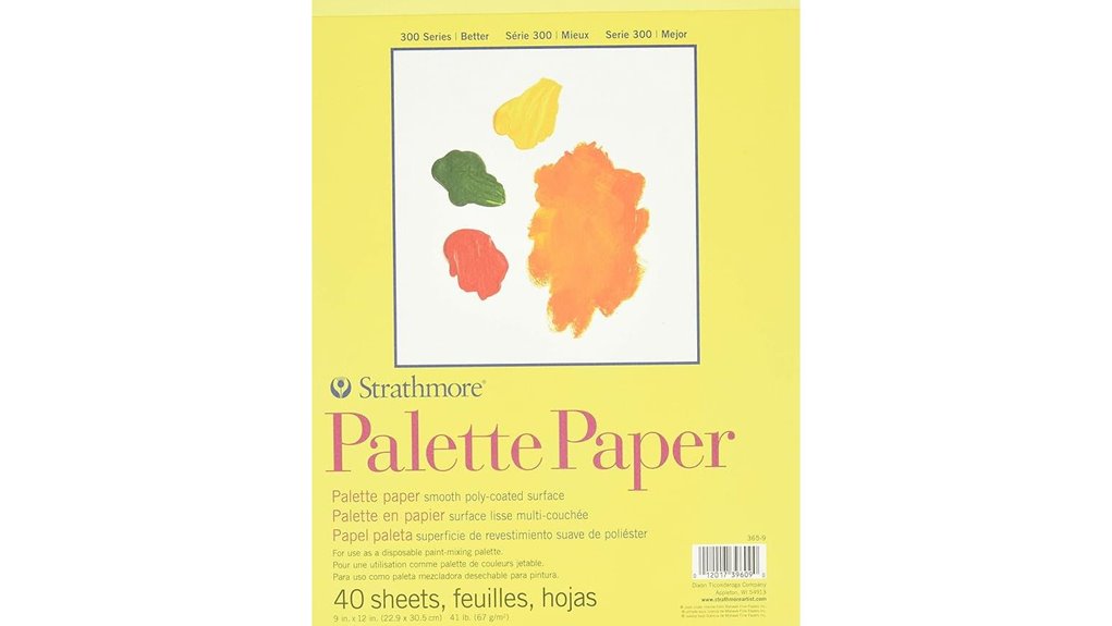 strathmore 9x12 40 sheet palette