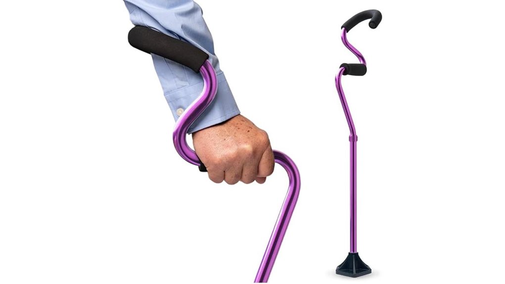 strongarm purple walking cane