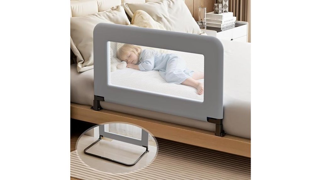 sturdy toddler bed guard