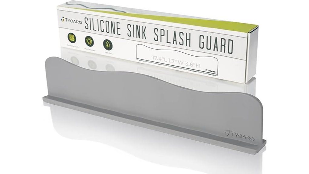 suction silicone splash guard