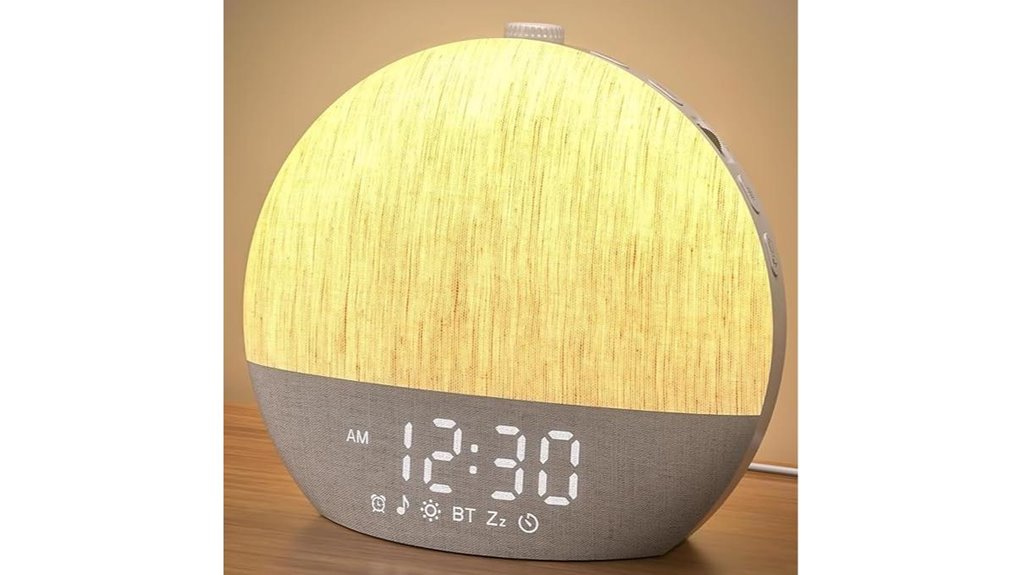 sunrise alarm clock features sleep sounds