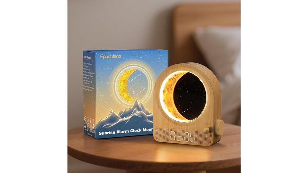 sunrise alarm clock features