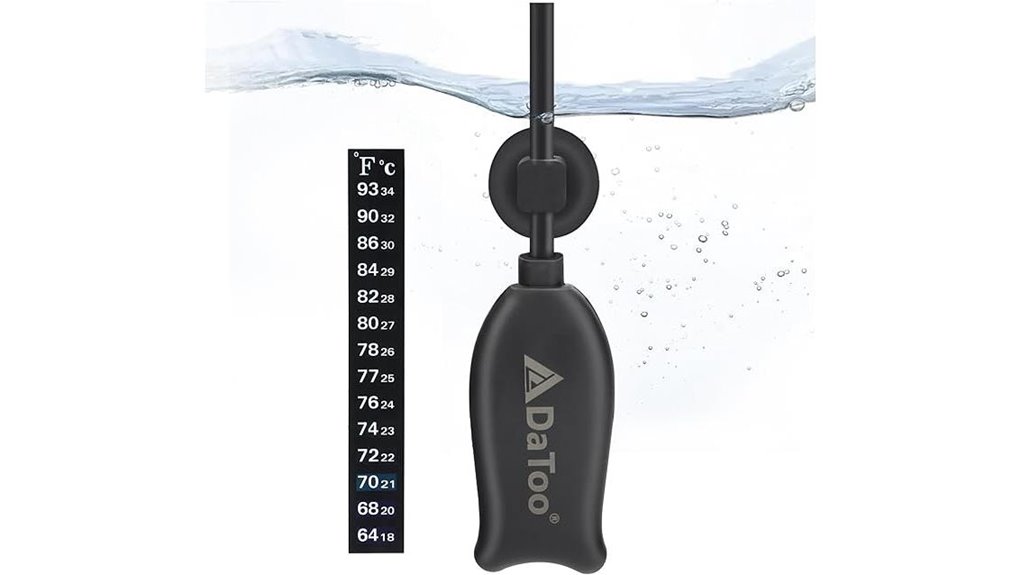 super mini 6w heater with thermometer