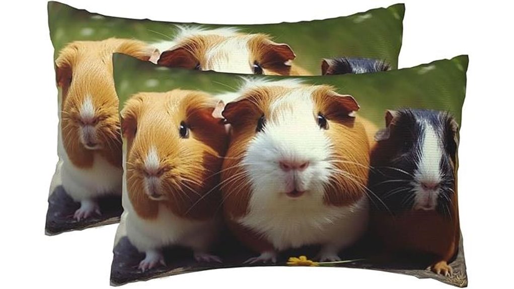super soft guinea pig pillowcases