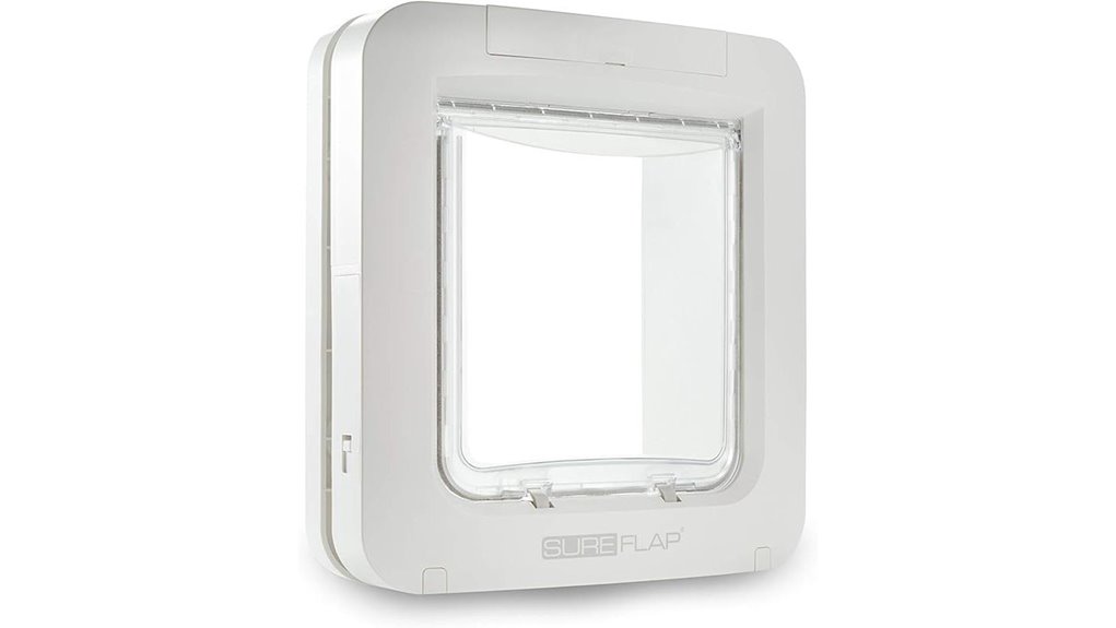 sureflap microchip pet door white