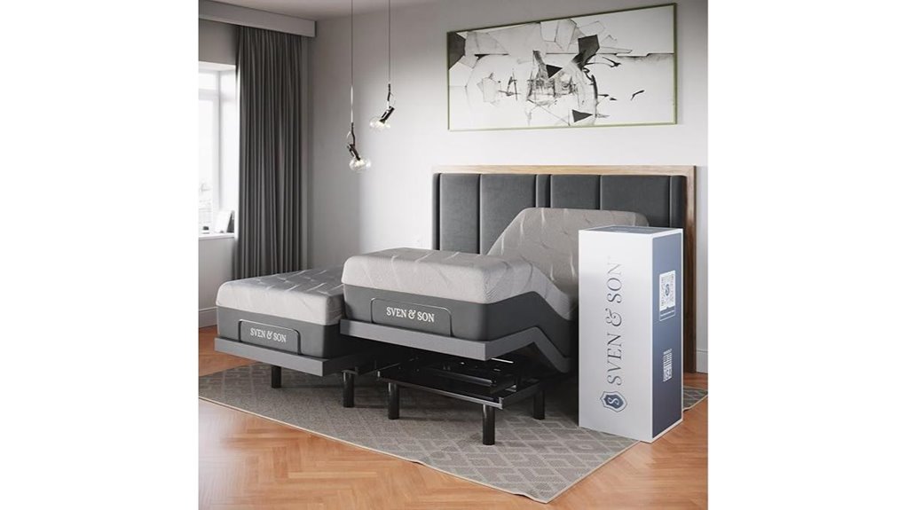 svenson adjustable king bed