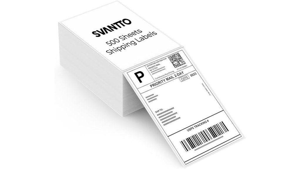 swantto 4x6 thermal labels