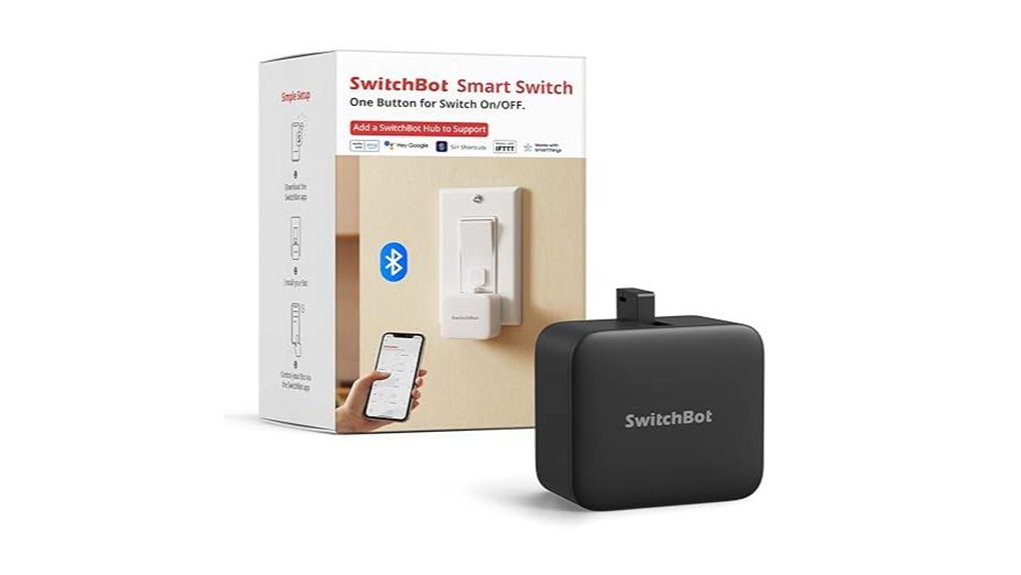 switchbot button pusher bluetooth black
