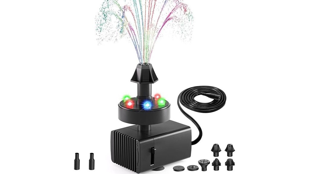 szmp light fountain seven nozzle bath