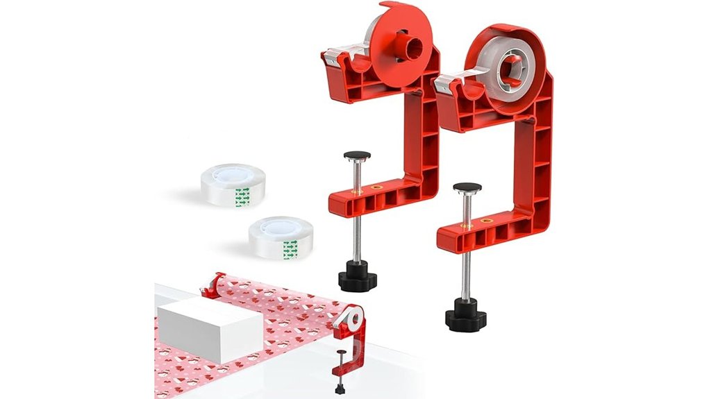 tabletop wrapping tool dispenser