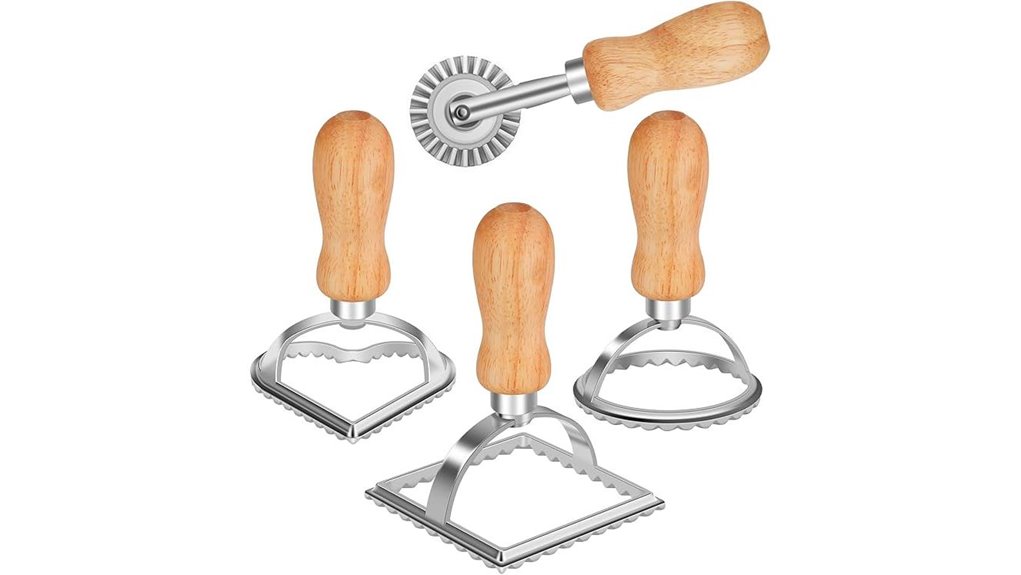 tacgea four piece ravioli stamp