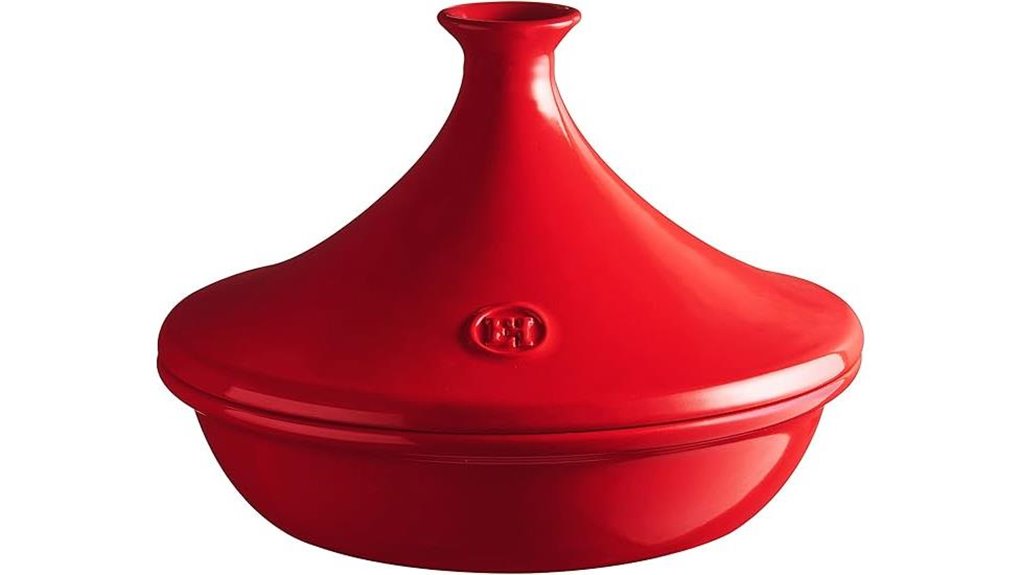 tagine with burgundy wine