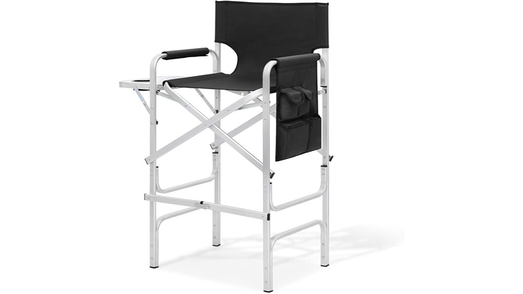 tall chair 250lb table
