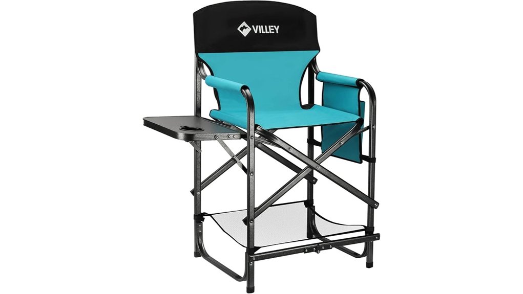 tall folding director chair
