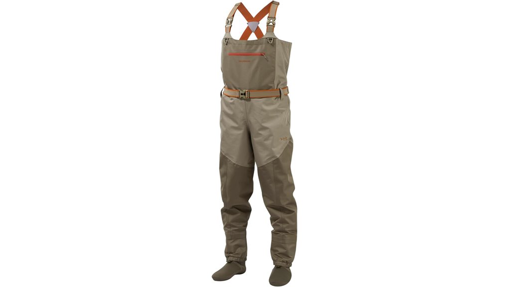 tan waterproof chest waders