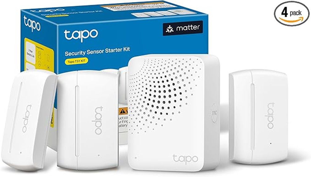 tapo 3 door sensor hub