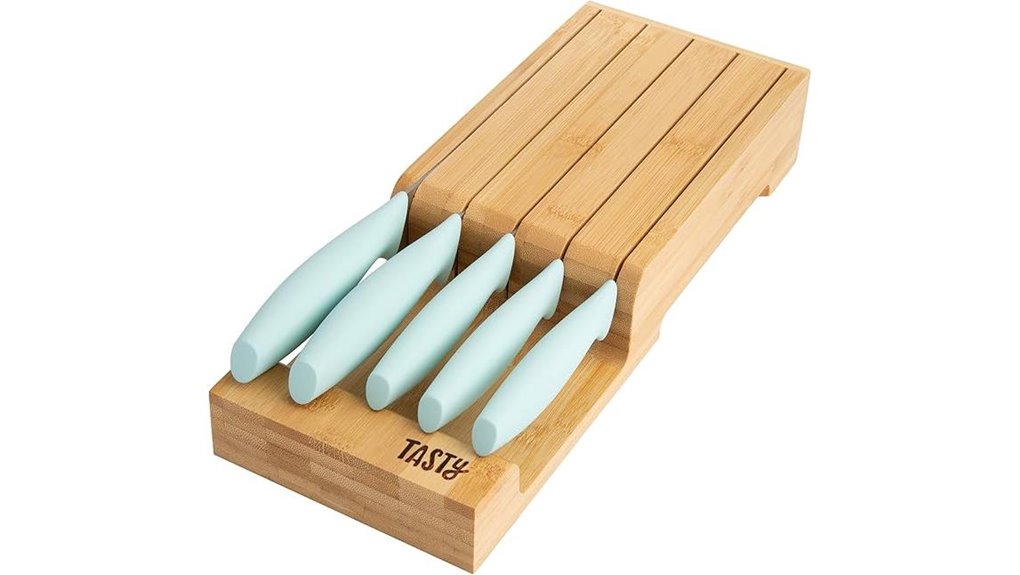tasty in drawer knife set