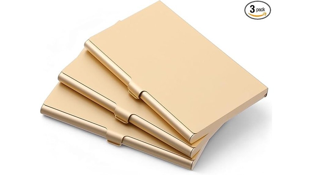 teaaha 3 piece gold holder