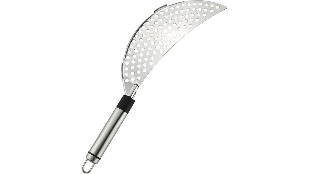 tegg stainless crescent strainer