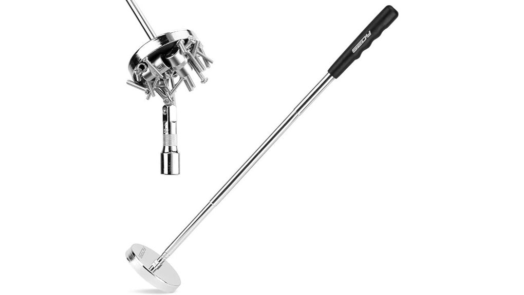 telescoping magnetic sweeper retractable 8 6 33 inches