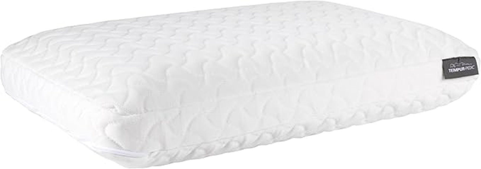 tempur cloud standard white pillow