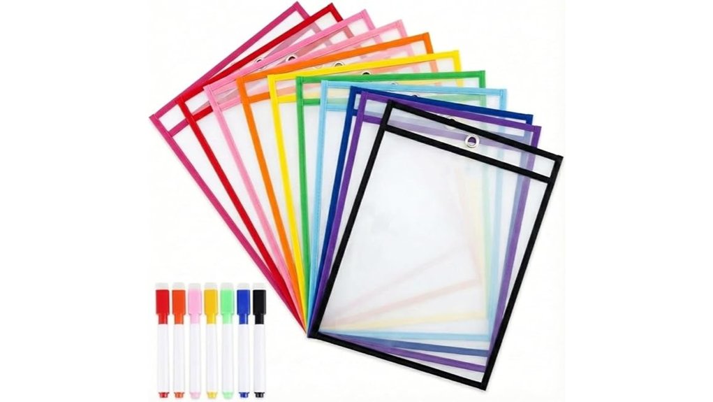 ten 10x14 dry erase