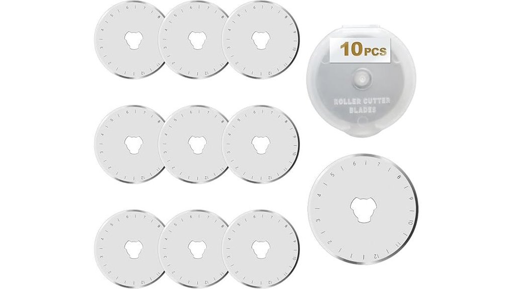 ten 45mm rotary blades replacement