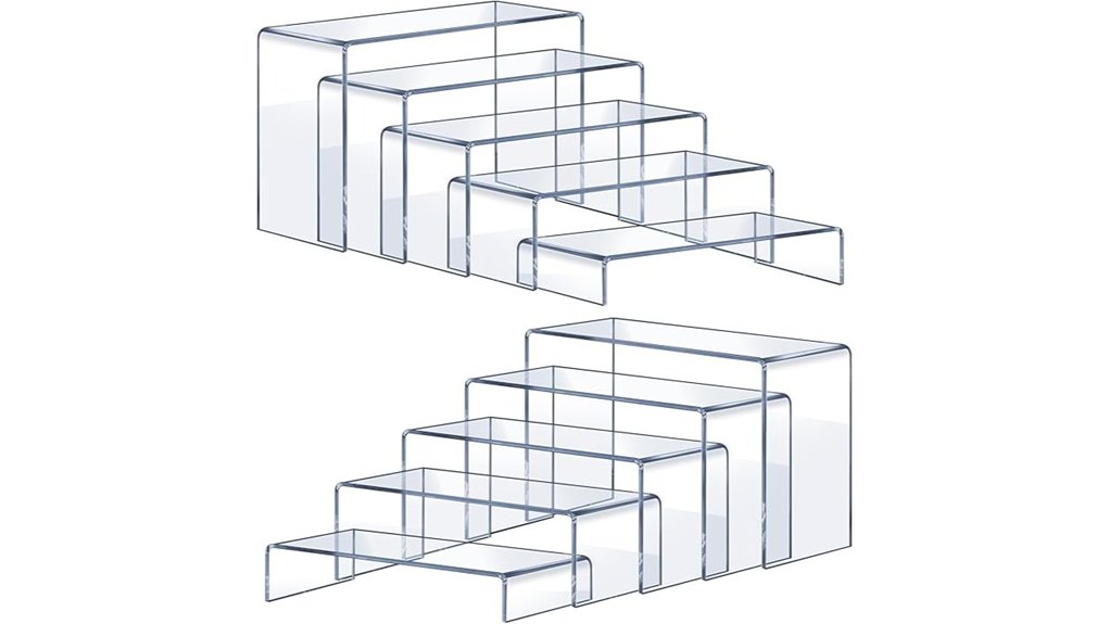 ten ovnthyk acrylic risers