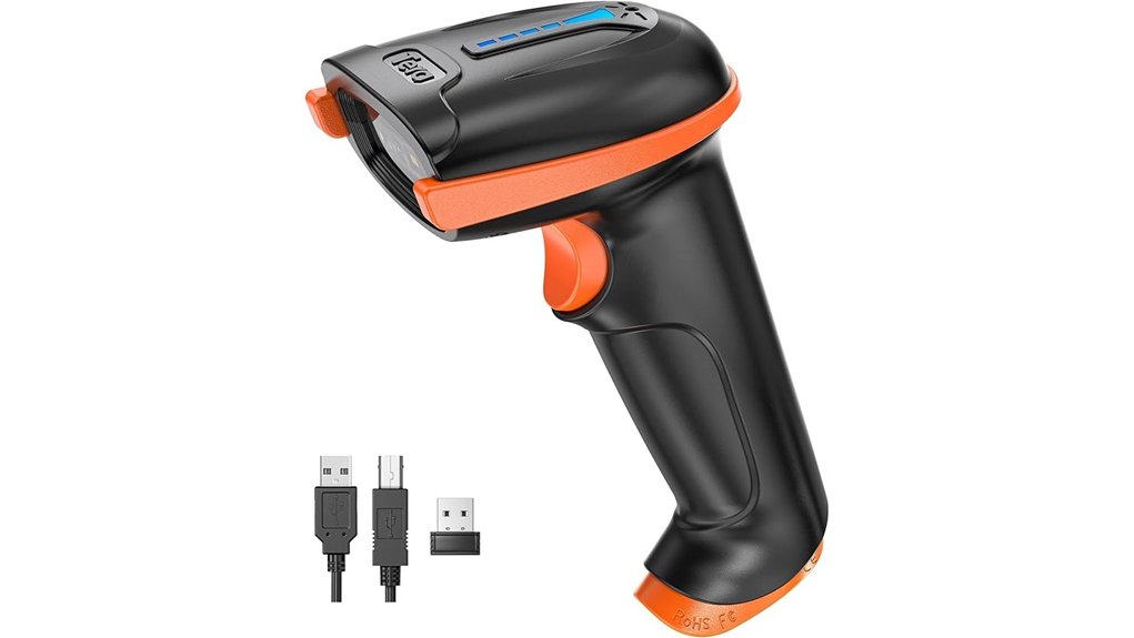 tera barcode scanner wireless wired