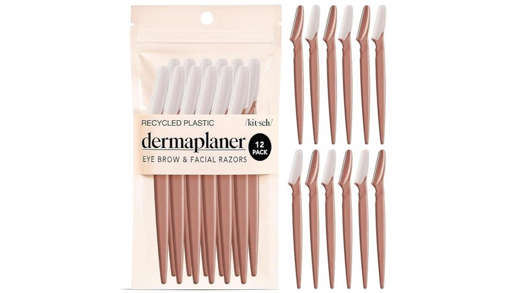 terracotta kitsch dermaplane razor