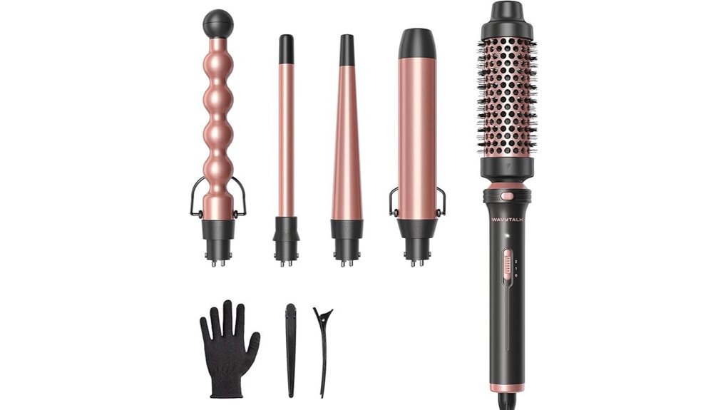 thermal brush 5 in 1 curling
