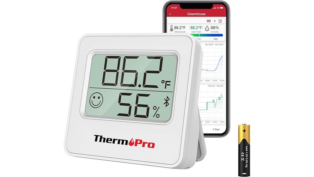 thermopro tp357 bluetooth hygrometer