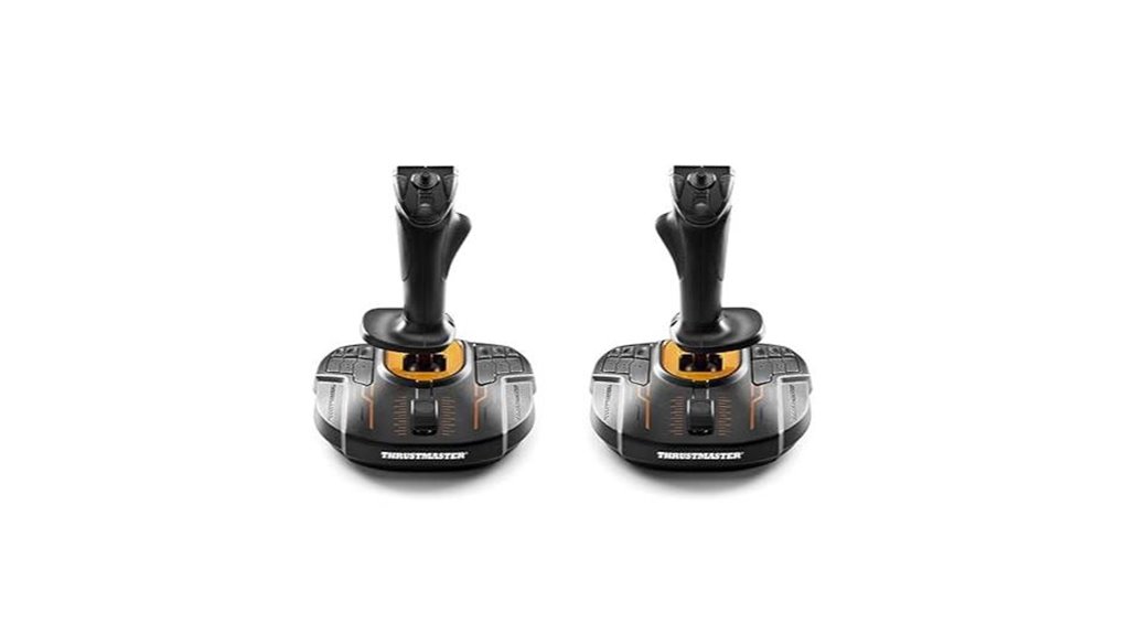thrustmaster t16000m dual stick flight sim