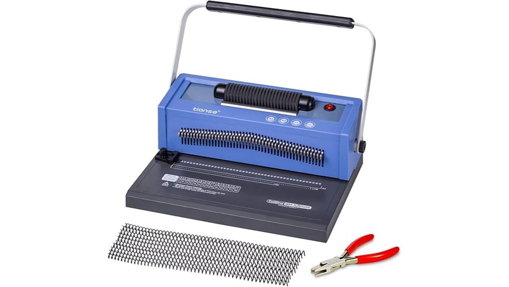tianse electric spiral binder