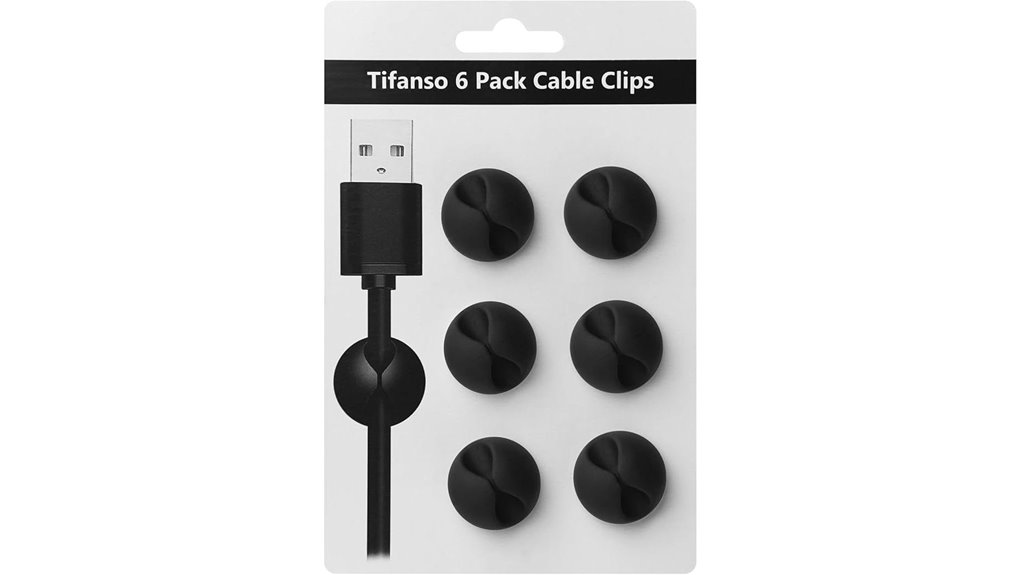 tifanso adhesive wire clips 6