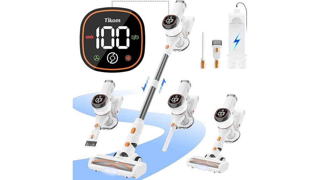 tikom v500 led vacuum