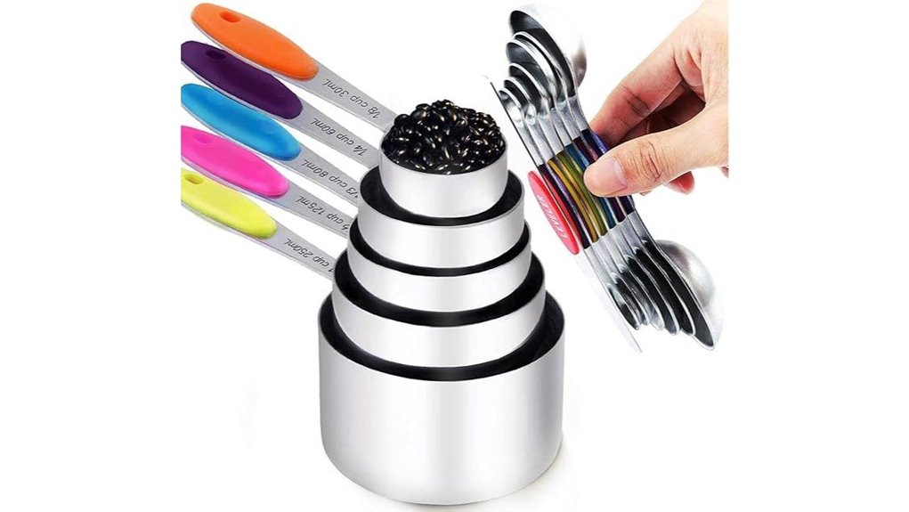 tiluck stainless measuring set