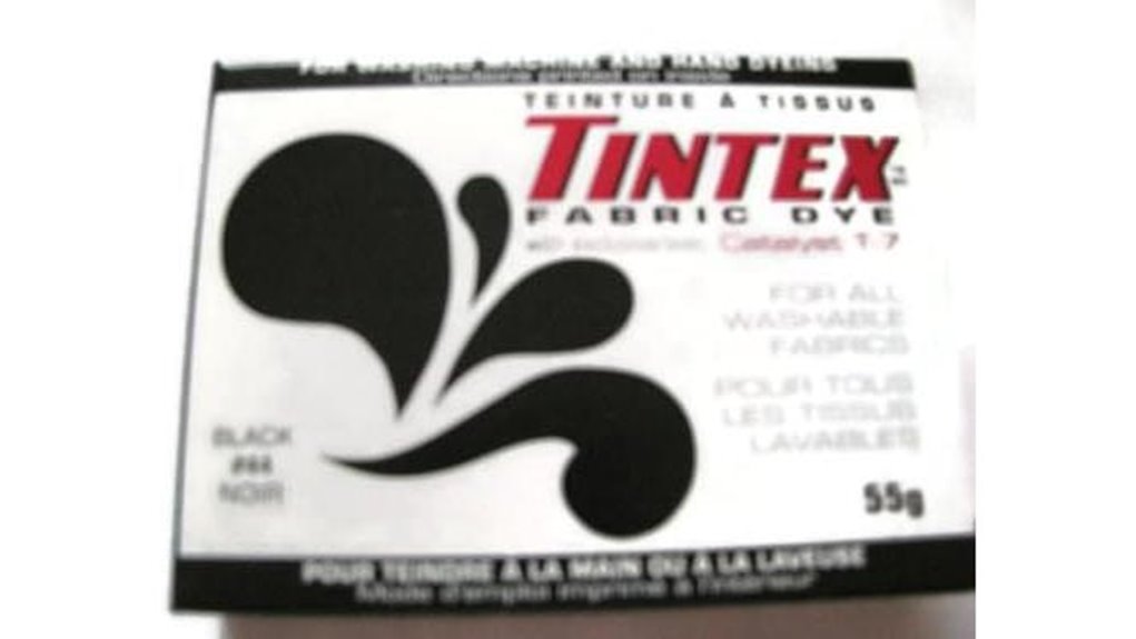 tintex brand black dye 1