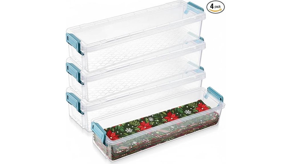 tioncy 4 pack storage box