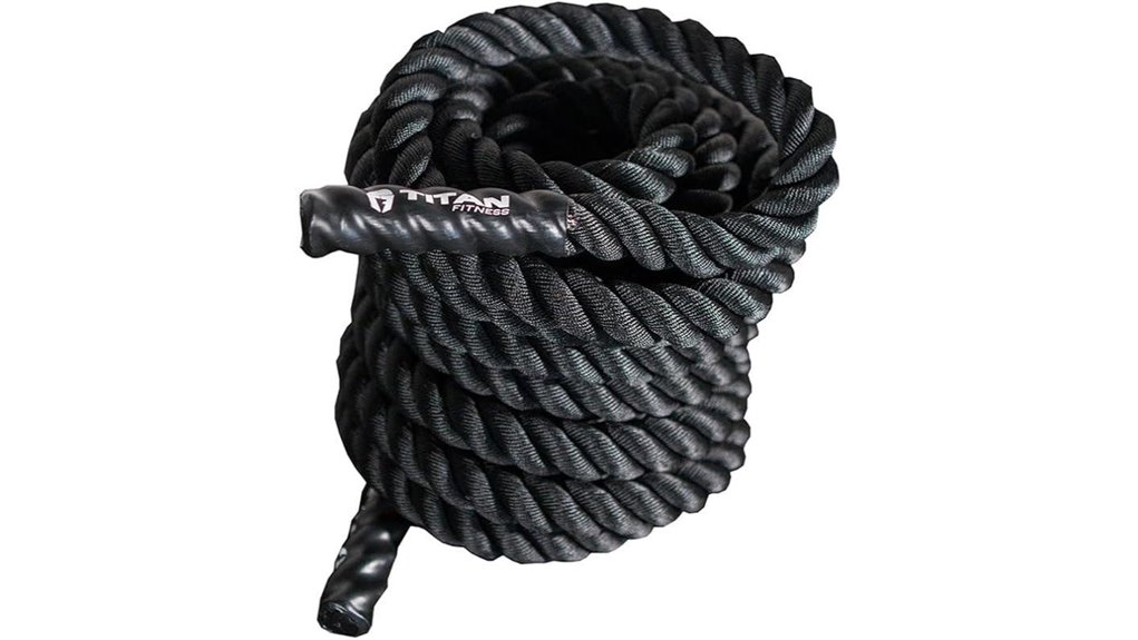 titan fitness battle rope 30ft x 1 5in