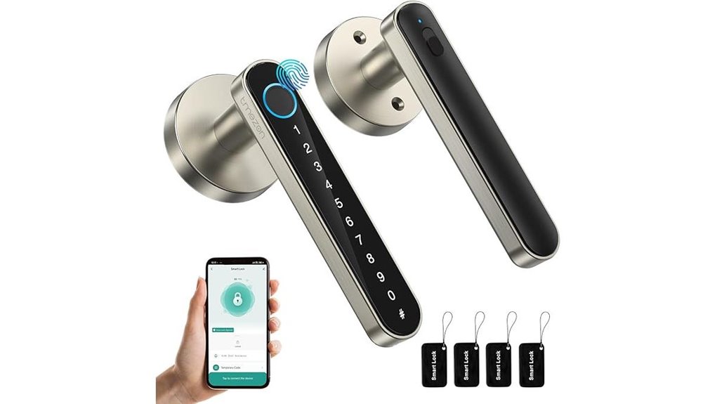 tmezon smart fingerprint lock